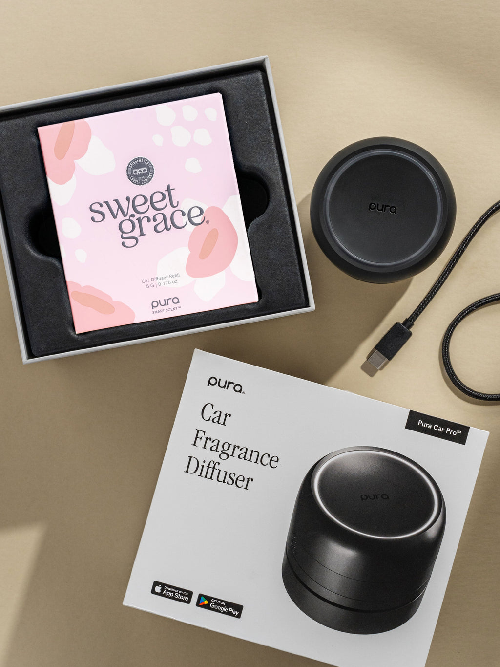 Sweet Grace Car Set - Make Every Room More Enjoyable