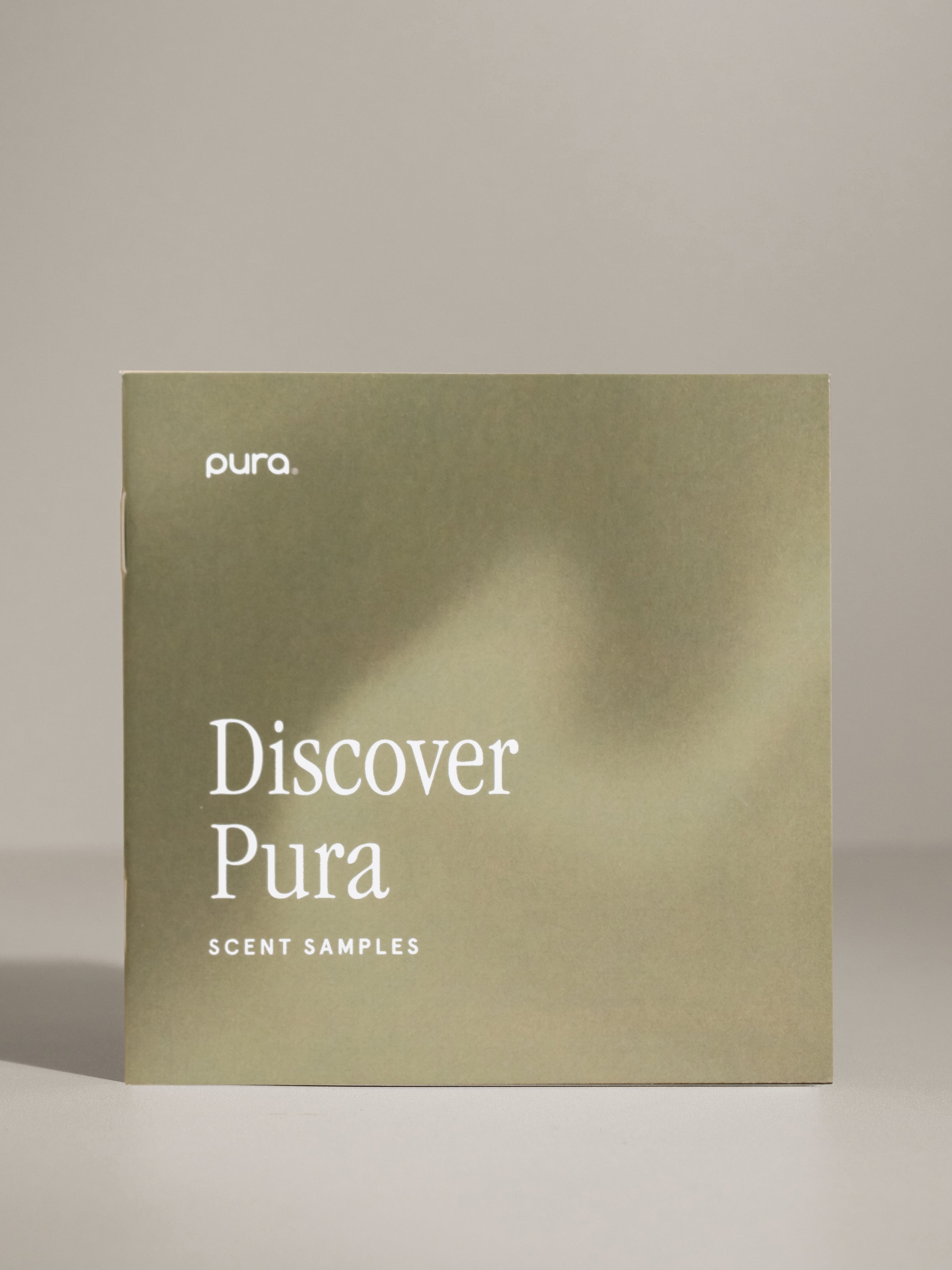 Discover Pura Scent Sample Booklet - Fresh Air Meets Fine Scent