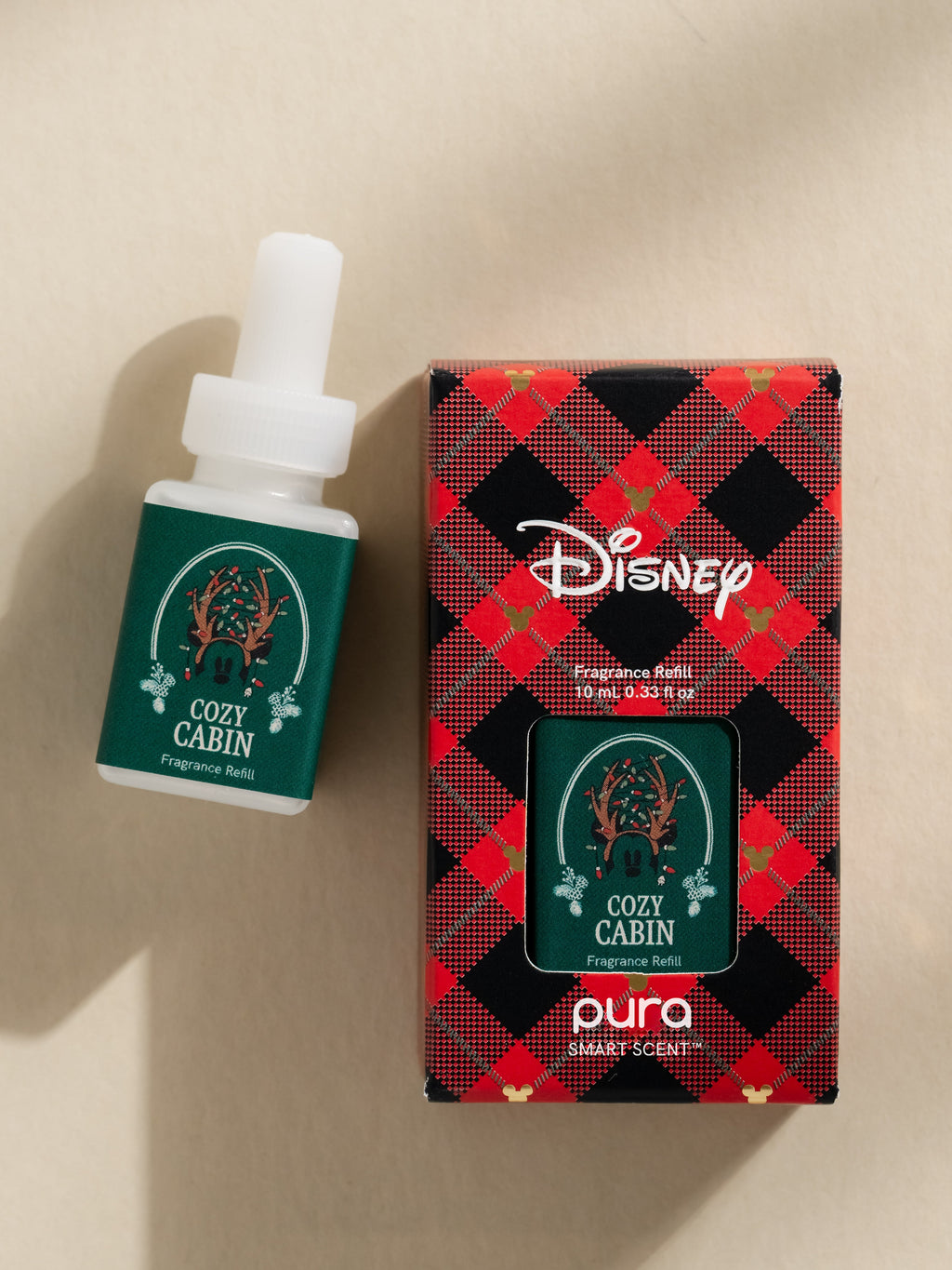 Mickey Christmas Cozy Cabin - Bring Your Rooms to Life