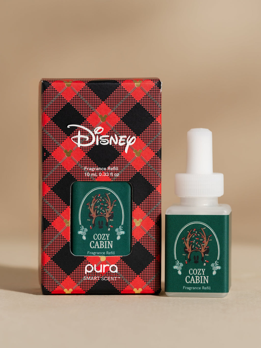Mickey Christmas Cozy Cabin - Bring Your Rooms to Life